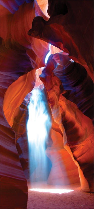 Southwest slot canyon artwork used to illustrate the regional collection