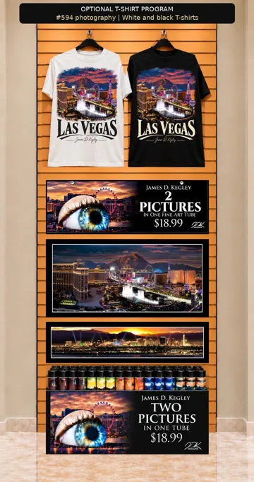 Completed Las Vegas photography display
