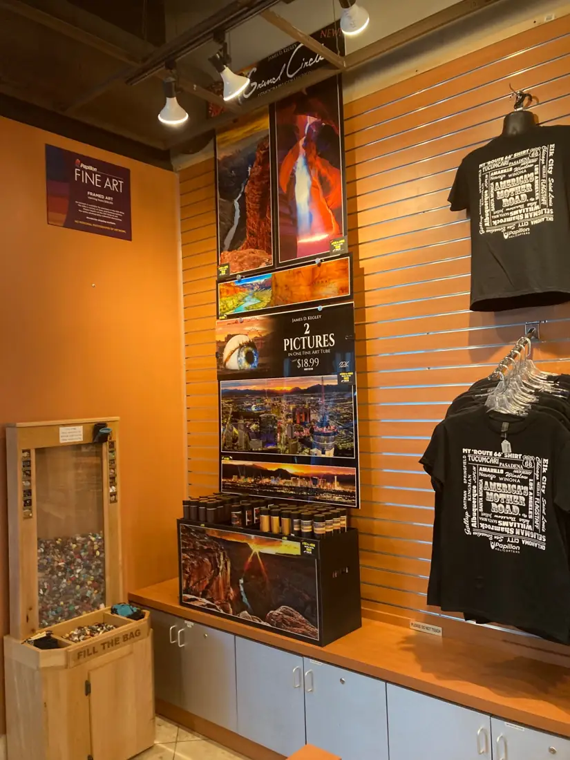 Wall-mounted print display