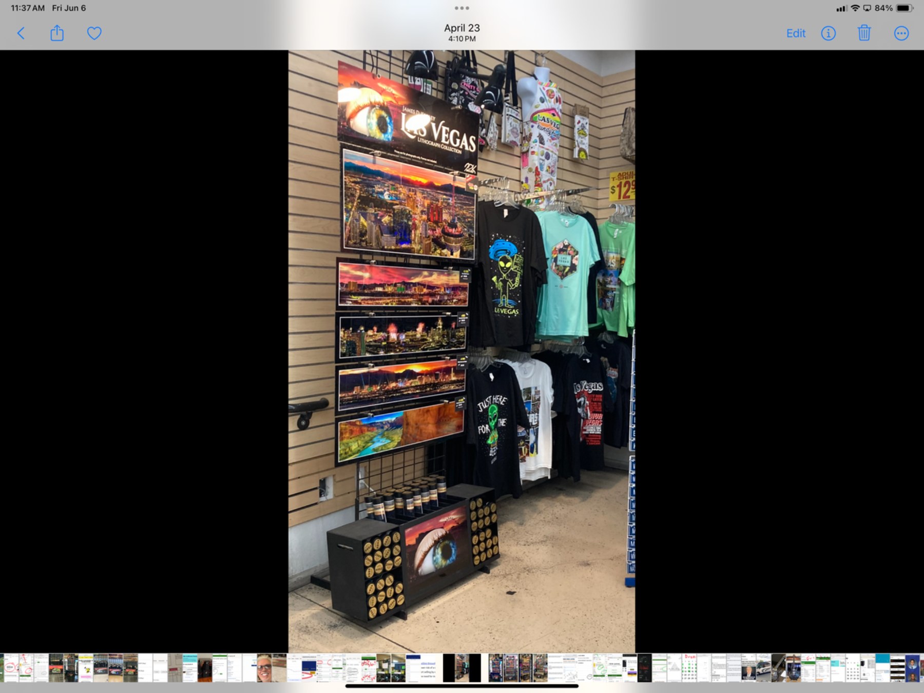 Las Vegas wall display
